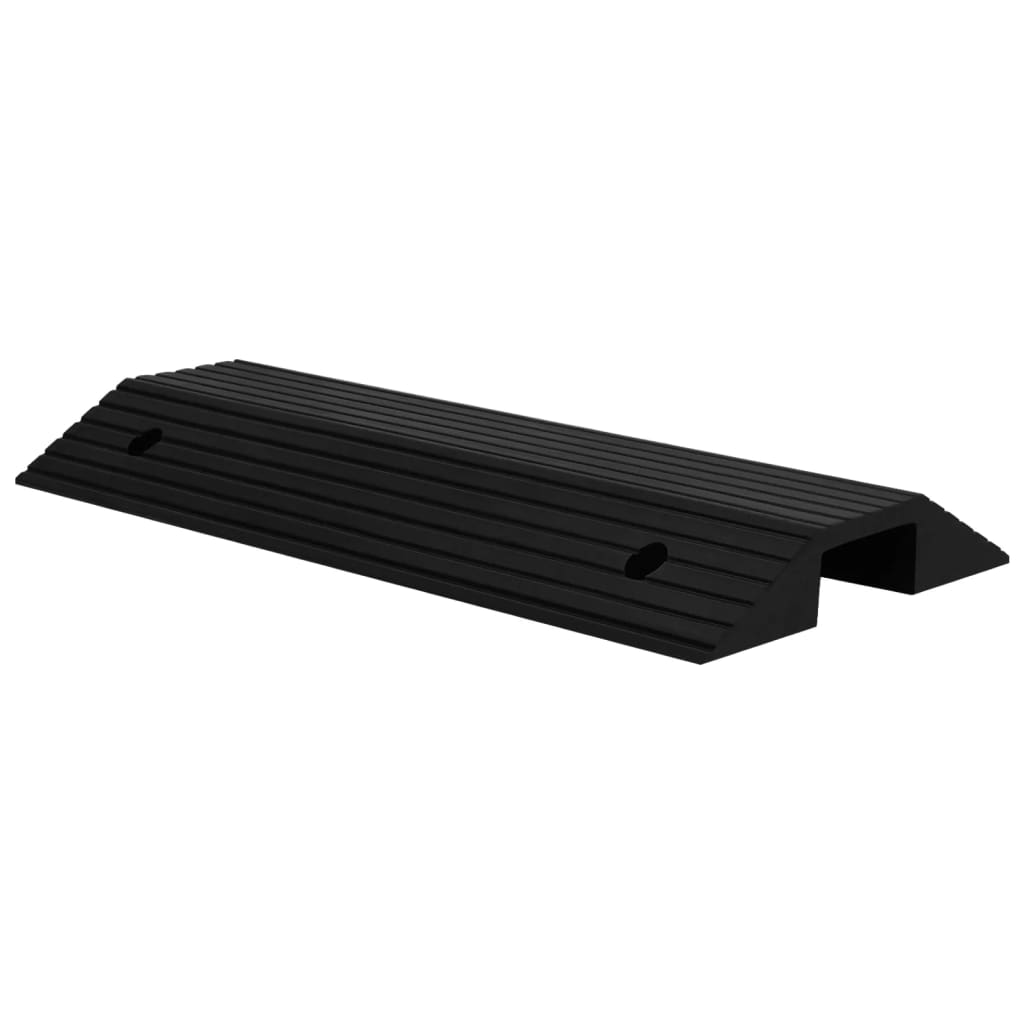 vidaXL Rampes de seuil de pont 2 pcs 80x40x8 cm Caoutchouc