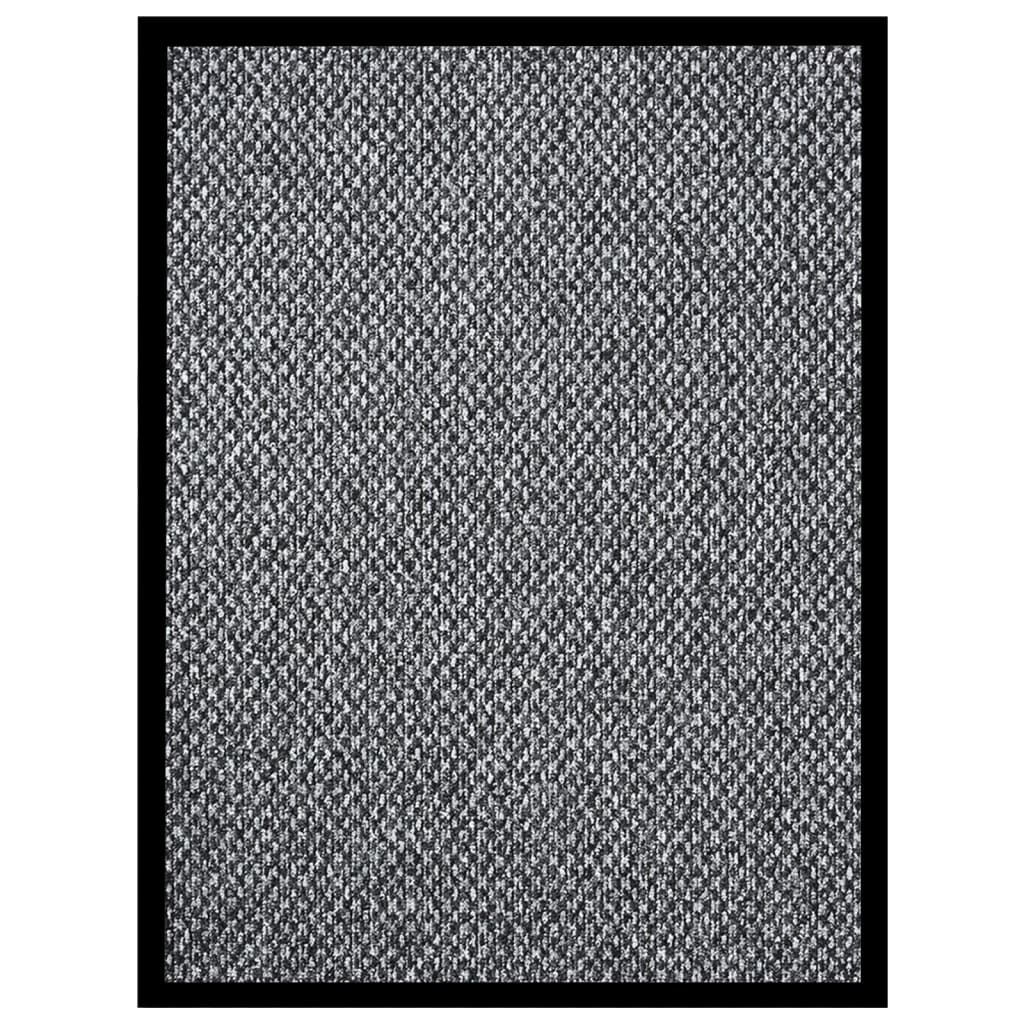 vidaXL Paillasson Gris 40x60 cm