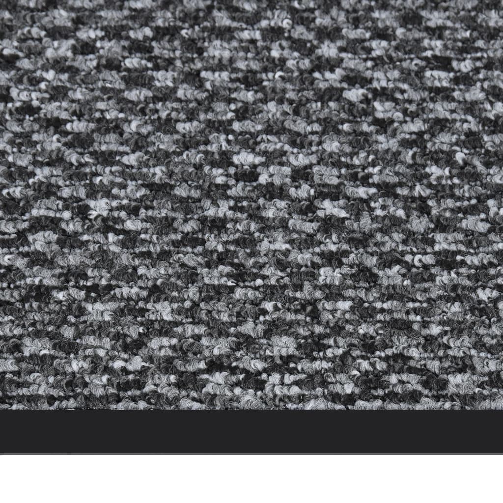 vidaXL Paillasson Gris 40x60 cm