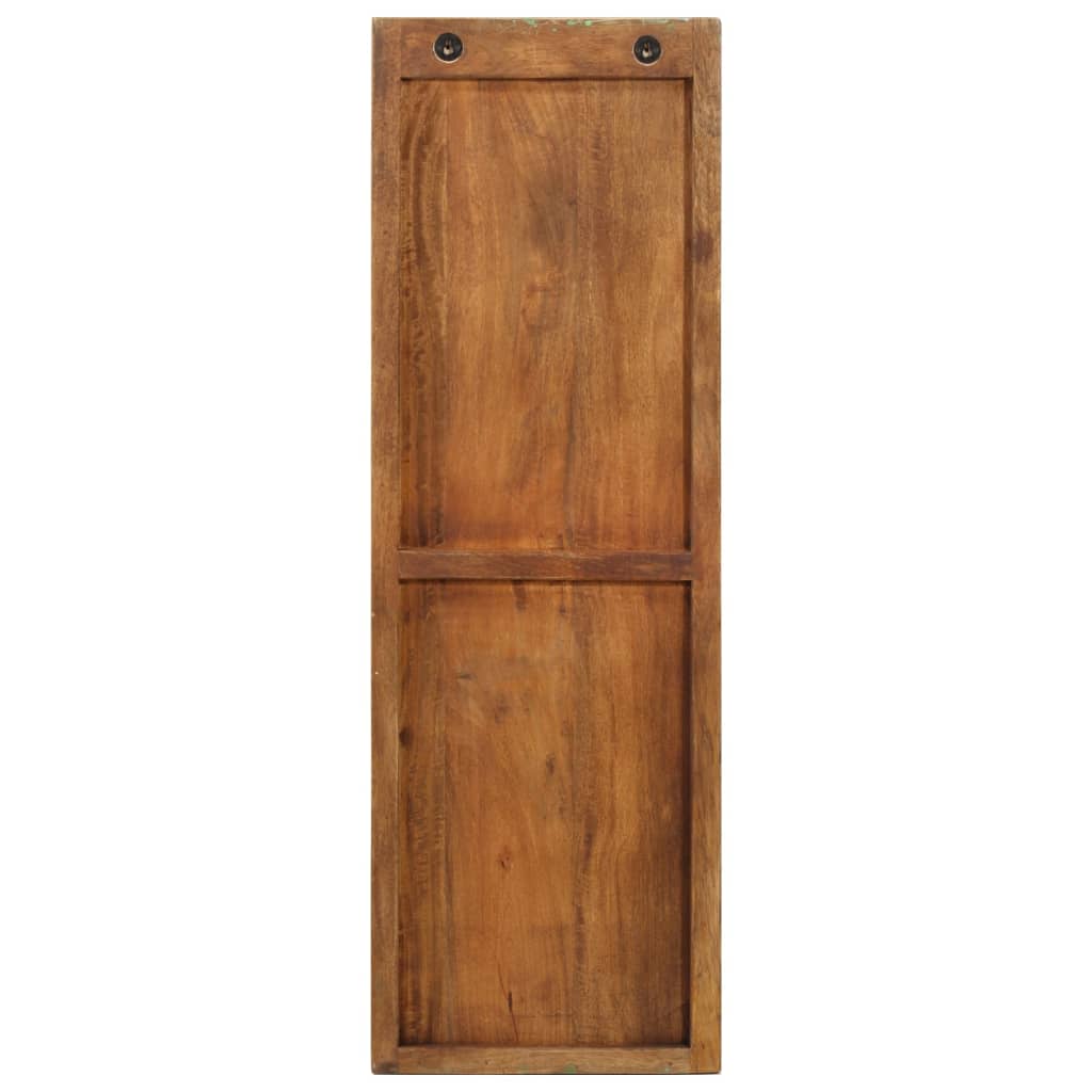 vidaXL Porte-manteau mural 2pcs 36x3x110cm Bois massif de récupération