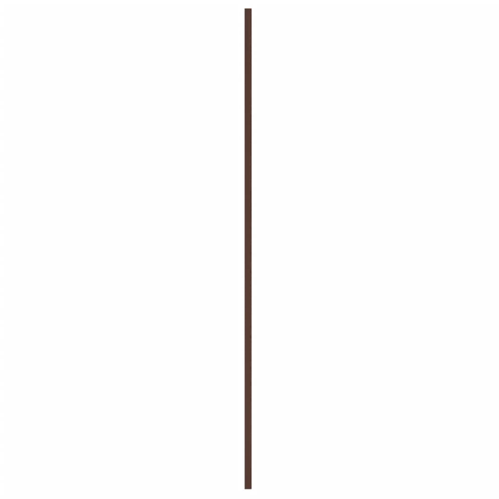 vidaXL Panneaux de toiture 12 pcs Acier galvanisé Marron 80x45 cm