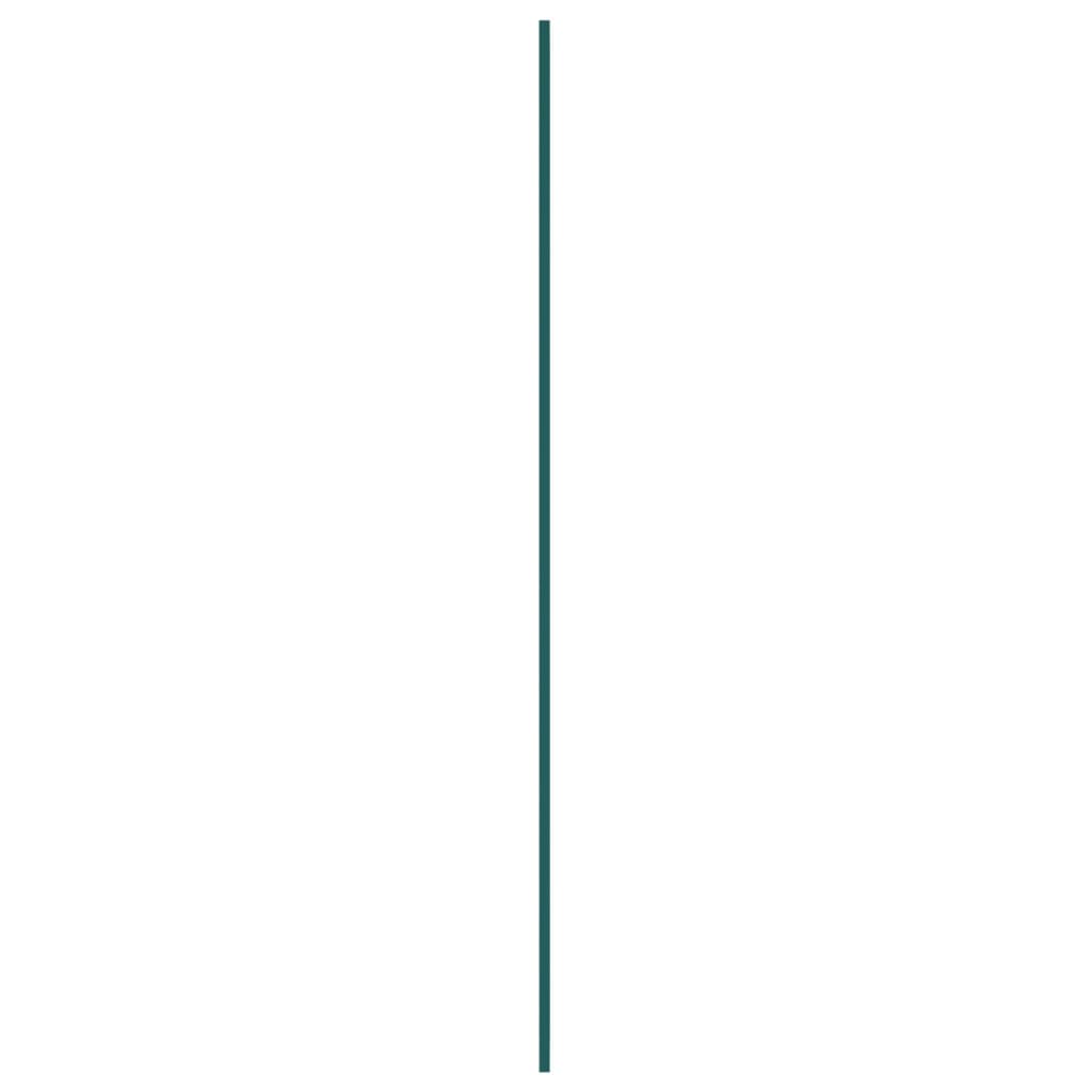 vidaXL Panneaux de toiture 12 pcs Acier galvanisé Vert 100x45 cm