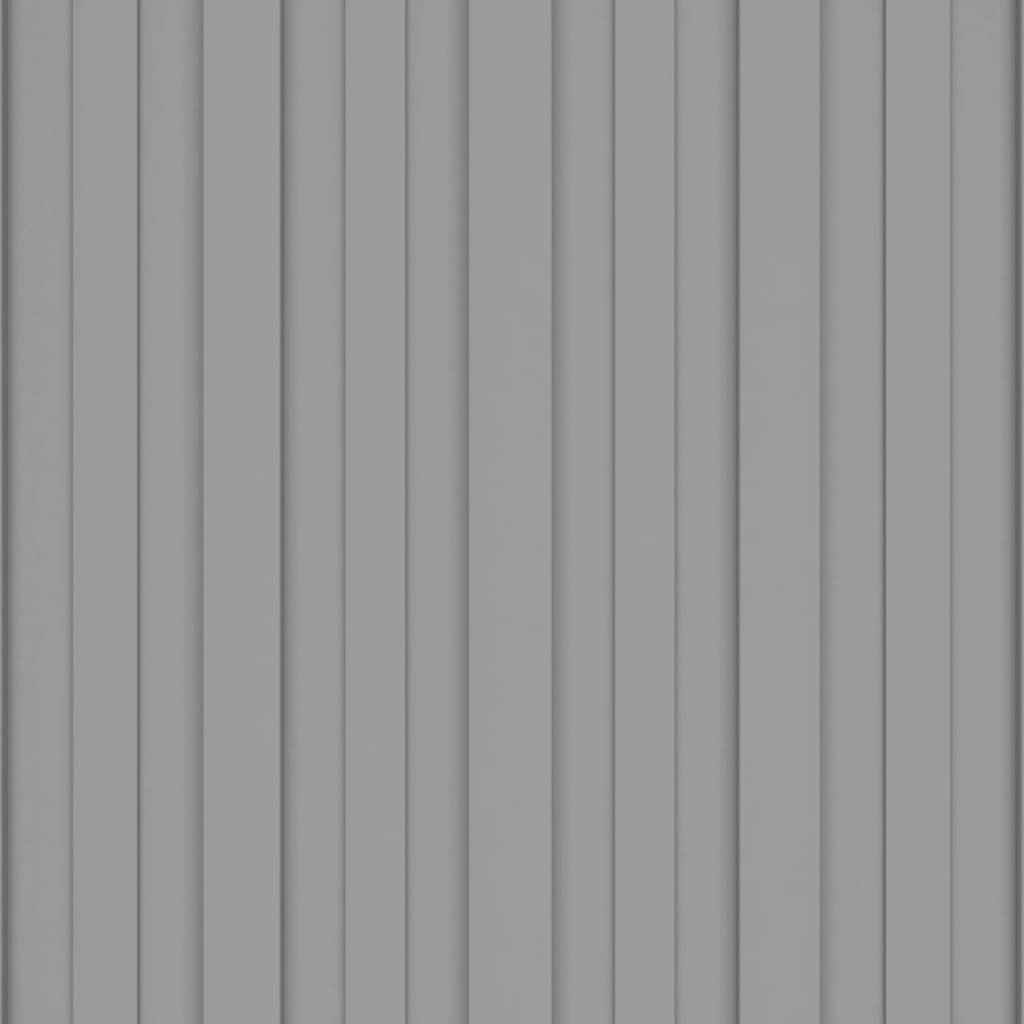 vidaXL Panneaux de toiture 12 pcs Acier galvanisé Gris 100x45 cm