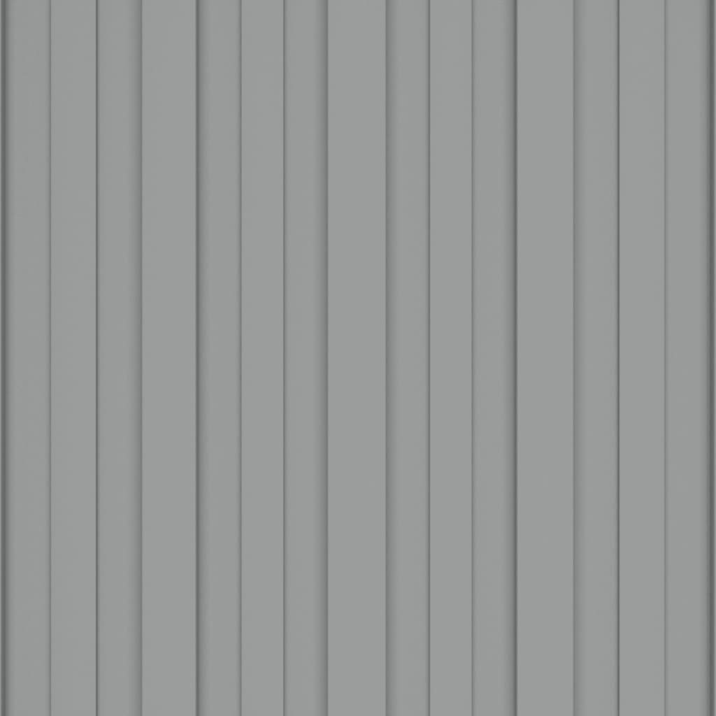 vidaXL Panneaux de toiture 36 pcs Acier galvanisé Gris 100x45 cm