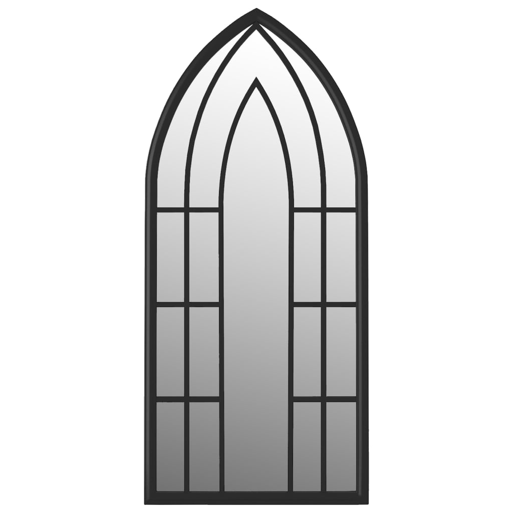 vidaXL Miroir Noir 70x30 cm Fer pour utilisation à l'intérieur