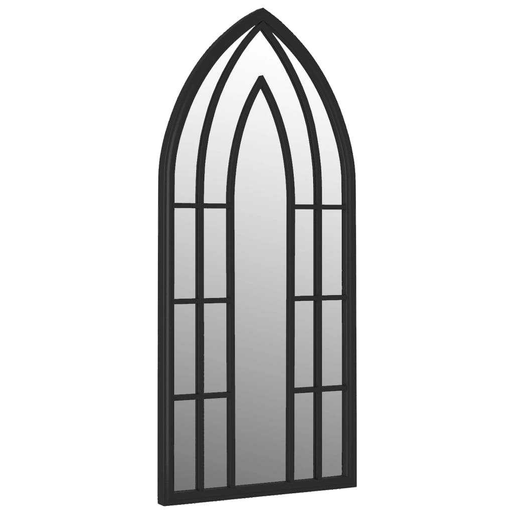 vidaXL Miroir Noir 70x30 cm Fer pour utilisation à l'intérieur