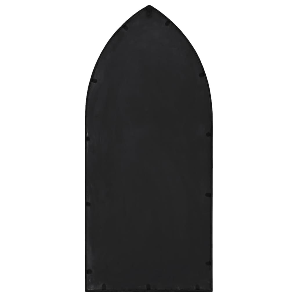 vidaXL Miroir Noir 70x30 cm Fer pour utilisation à l'intérieur