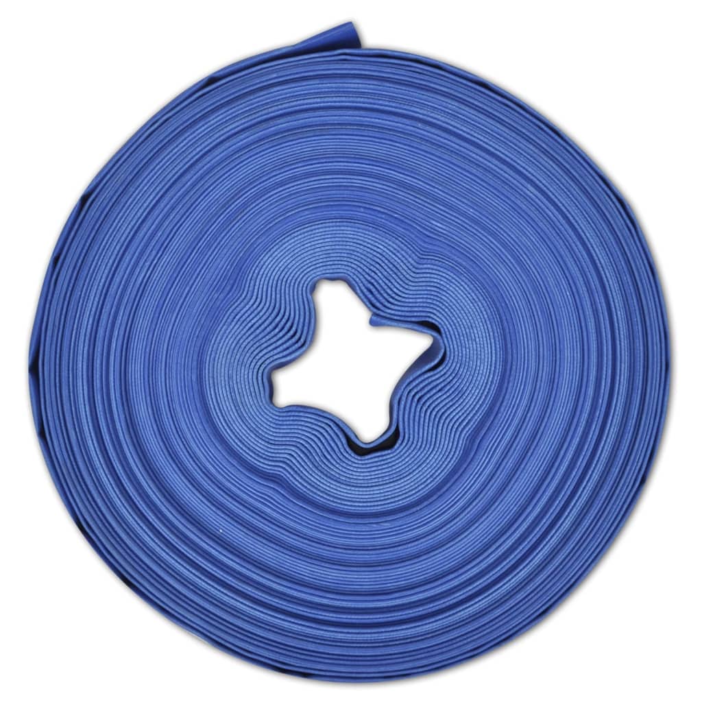 vidaXL Tuyau plat 100 m 1" PVC