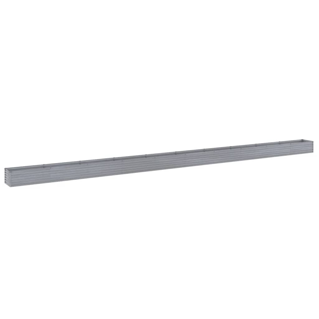 vidaXL Lit surélevé de jardin 960x50x36 cm acier corten