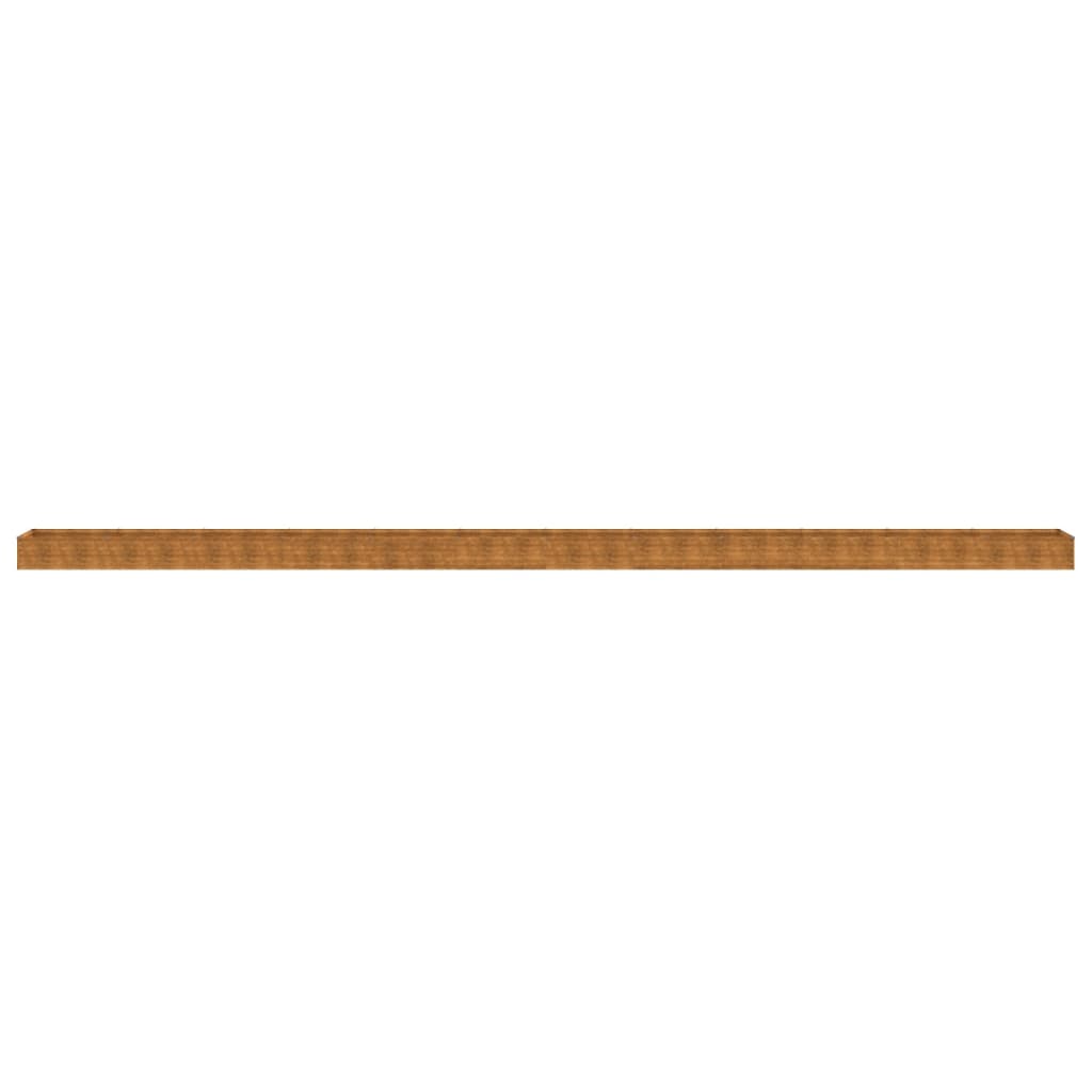 vidaXL Lit surélevé de jardin 1152x50x36 cm acier corten