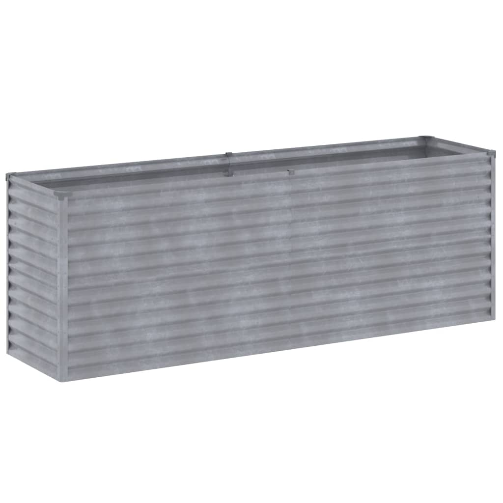 vidaXL Lit surélevé de jardin 196x50x69 cm acier corten