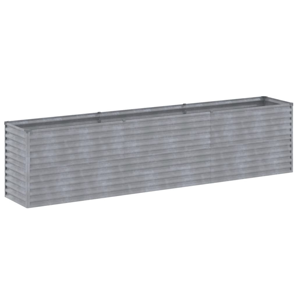 vidaXL Lit surélevé de jardin 291x50x69 cm acier corten