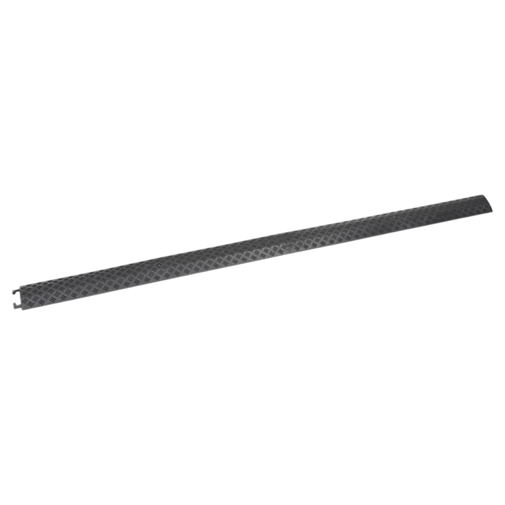 vidaXL Rampes de protection de câble 2 pcs 98,5 cm Noir