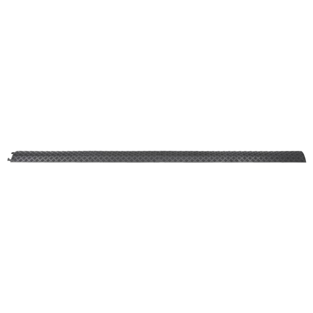 vidaXL Rampes de protection de câble 2 pcs 98,5 cm Noir