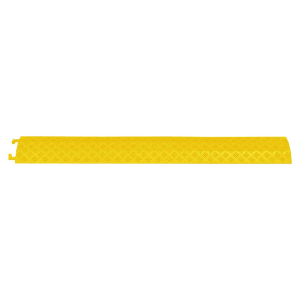 vidaXL Rampes de protection de câble 2 pcs 98,5 cm Jaune
