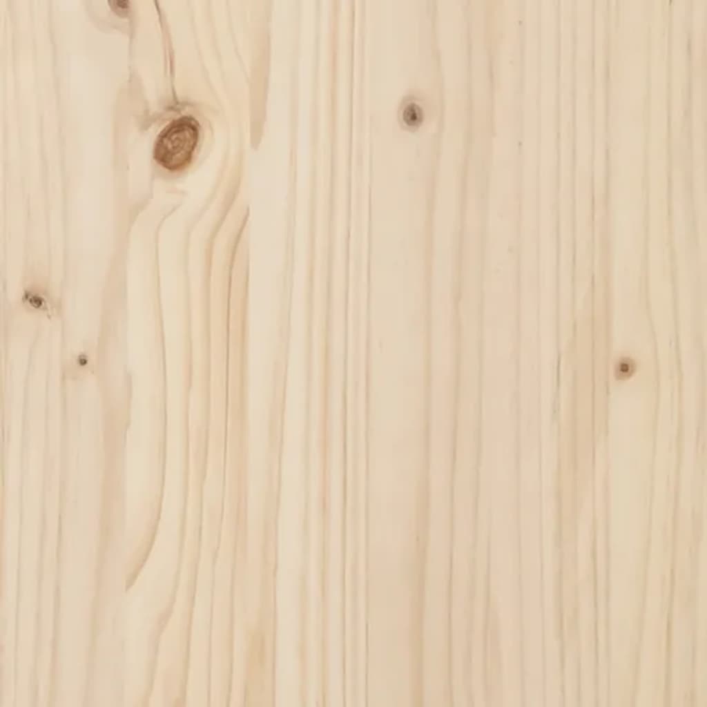 vidaXL Support pour moniteur 50x27x10 cm Bois de pin solide