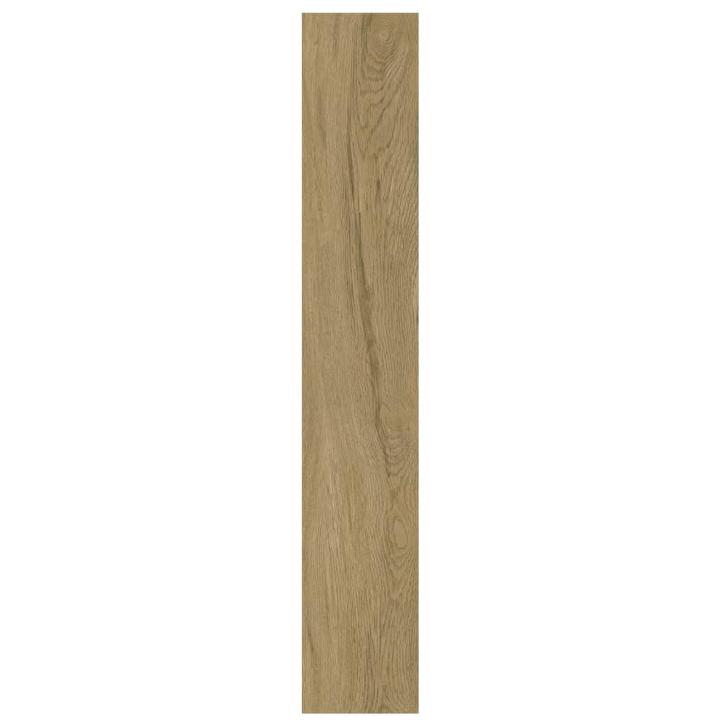 vidaXL Panneaux muraux Aspect bois Marron PVC 2,06 m²