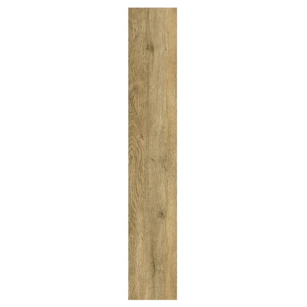 vidaXL Panneaux muraux Aspect bois Marron PVC 2,06 m²