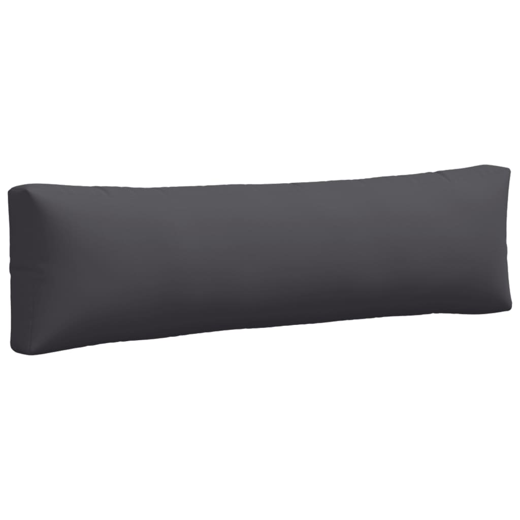 vidaXL Coussins de palette lot de 2 anthracite tissu