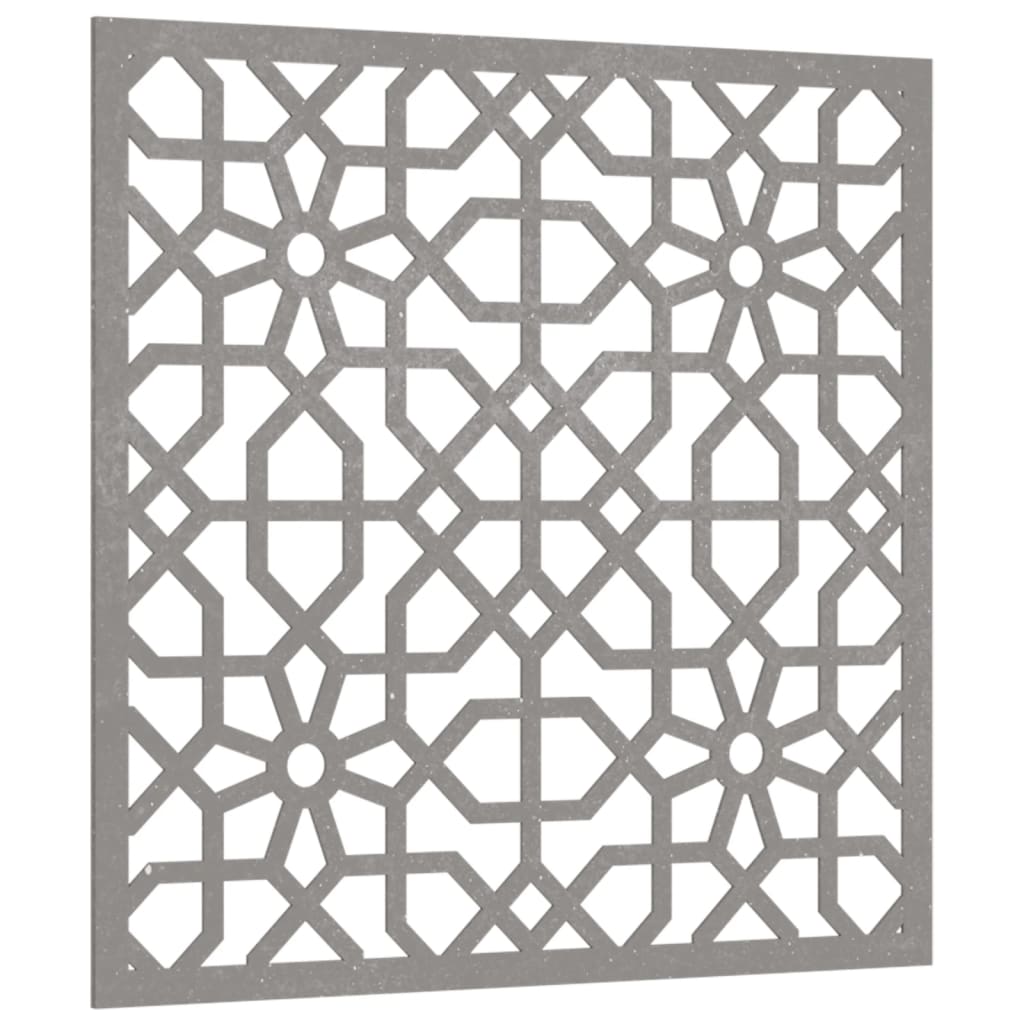 vidaXL Décoration murale jardin 55x55 cm acier corten design mauresque