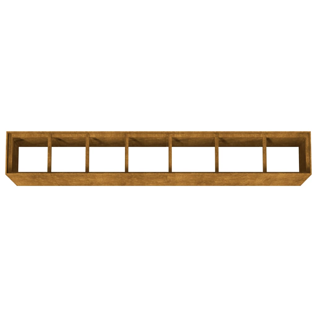vidaXL Lit surélevé de jardin 280x40x80 cm acier corten
