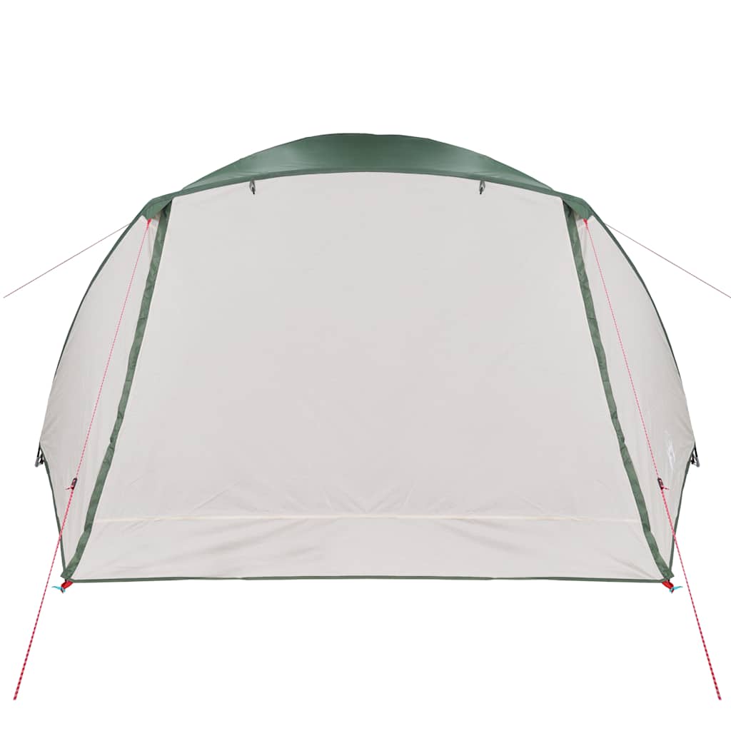 vidaXL Tente familiale avec porche 6 personnes vert imperméable