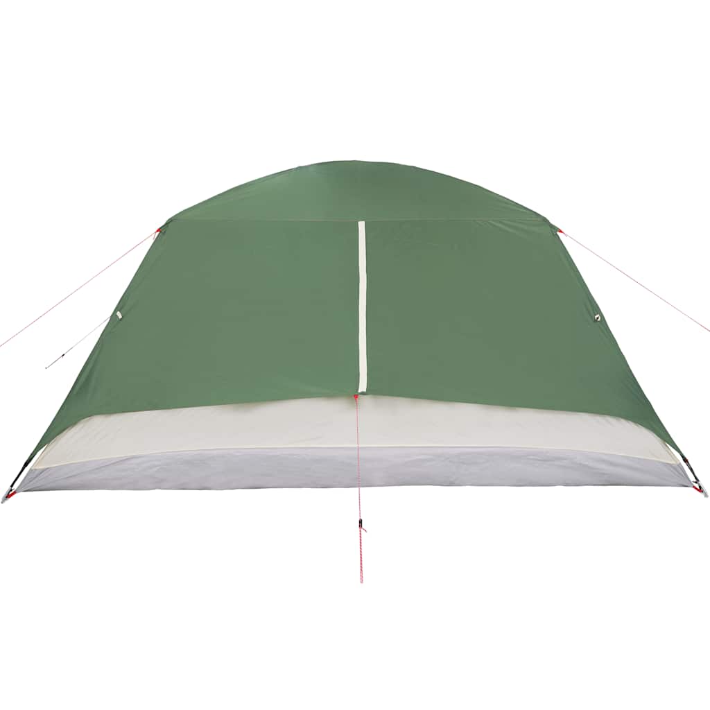 vidaXL Tente familiale avec porche 6 personnes vert imperméable
