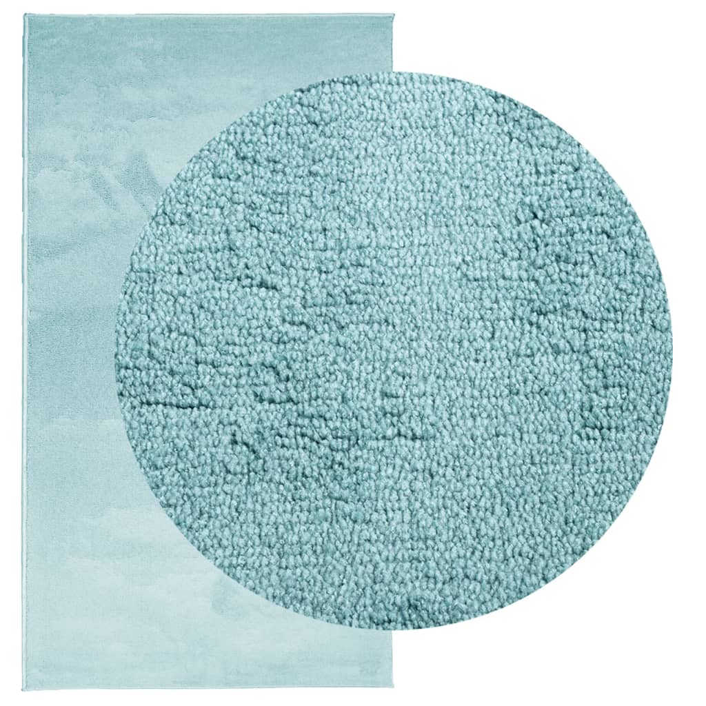 vidaXL Tapis OVIEDO à poils courts vert 60x110 cm