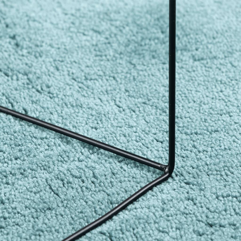 vidaXL Tapis OVIEDO à poils courts vert 60x110 cm