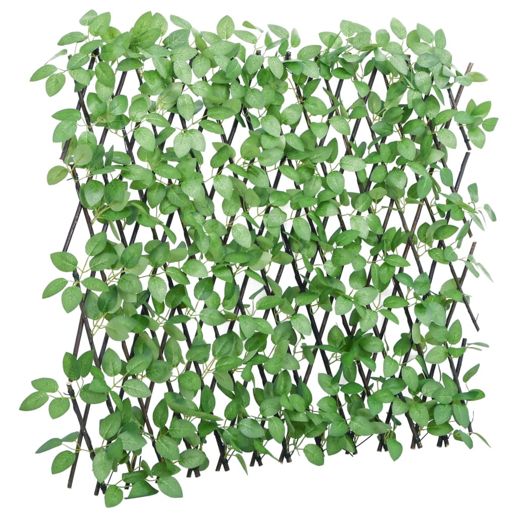 vidaXL Treillis de lierre artificiel extensible vert 180x65 cm