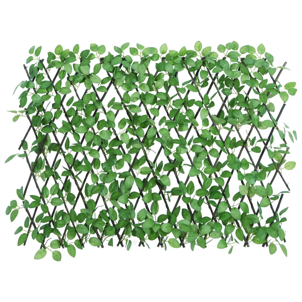 vidaXL Treillis de lierre artificiel extensible vert 180x65 cm
