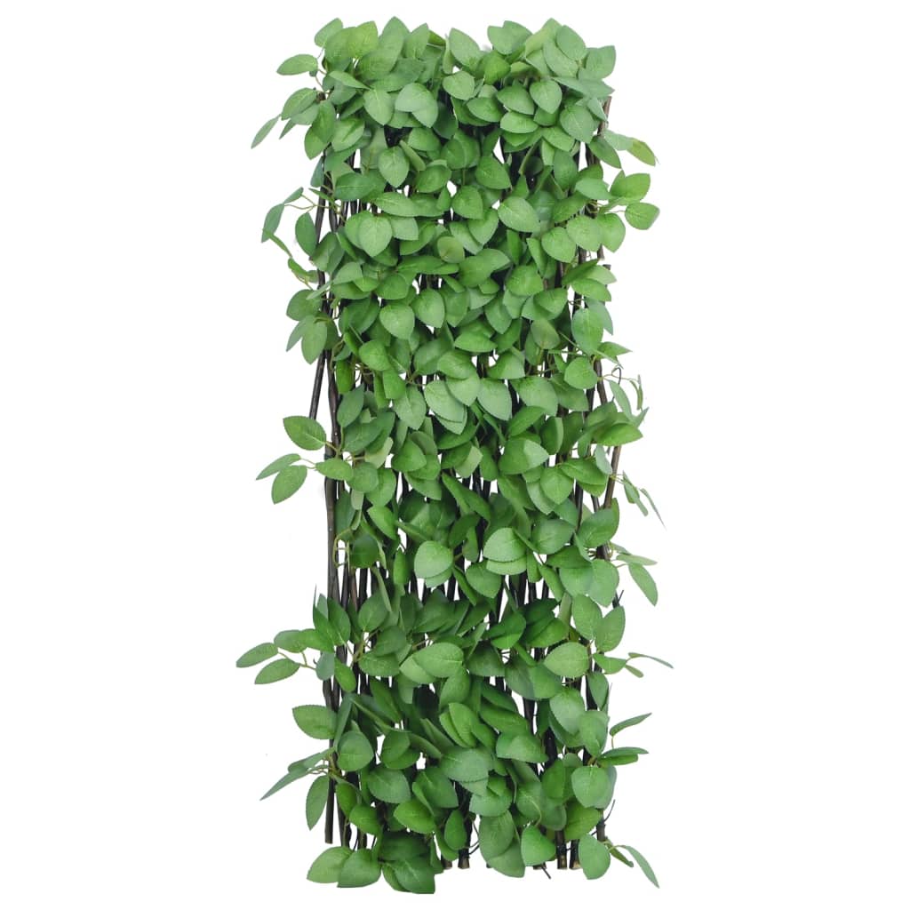 vidaXL Treillis de lierre artificiel extensible vert 180x65 cm