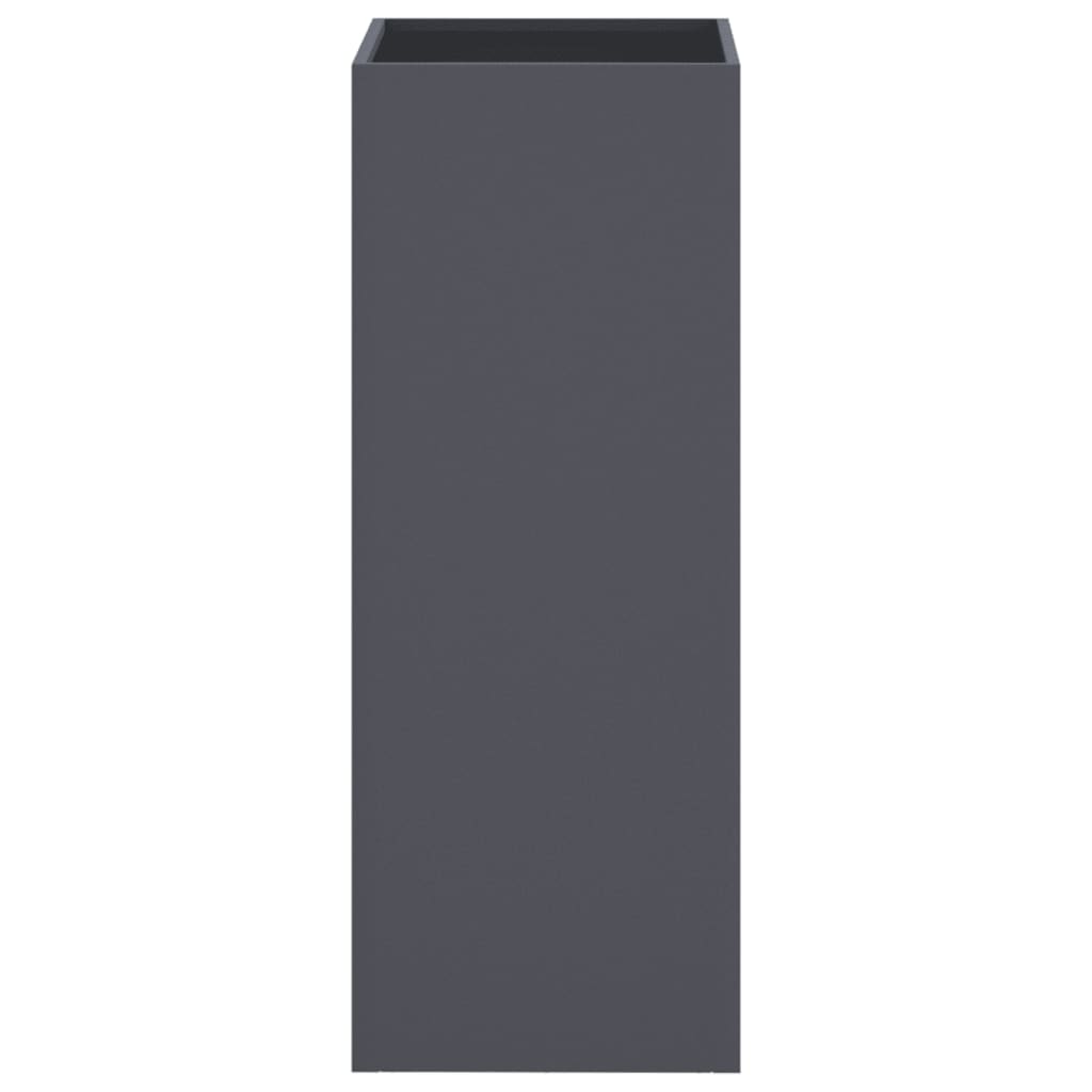 vidaXL Jardinière anthracite 32x29x75 cm acier