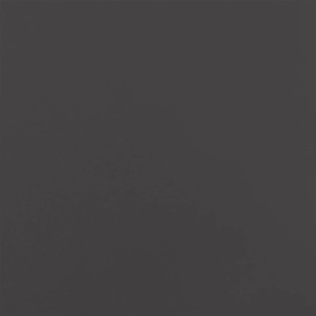 vidaXL Jardinière noir 42x38x75 cm acier