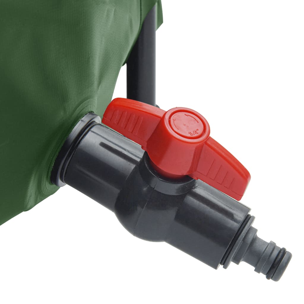 vidaXL Réservoir d'eau avec robinet pliable 100 L PVC
