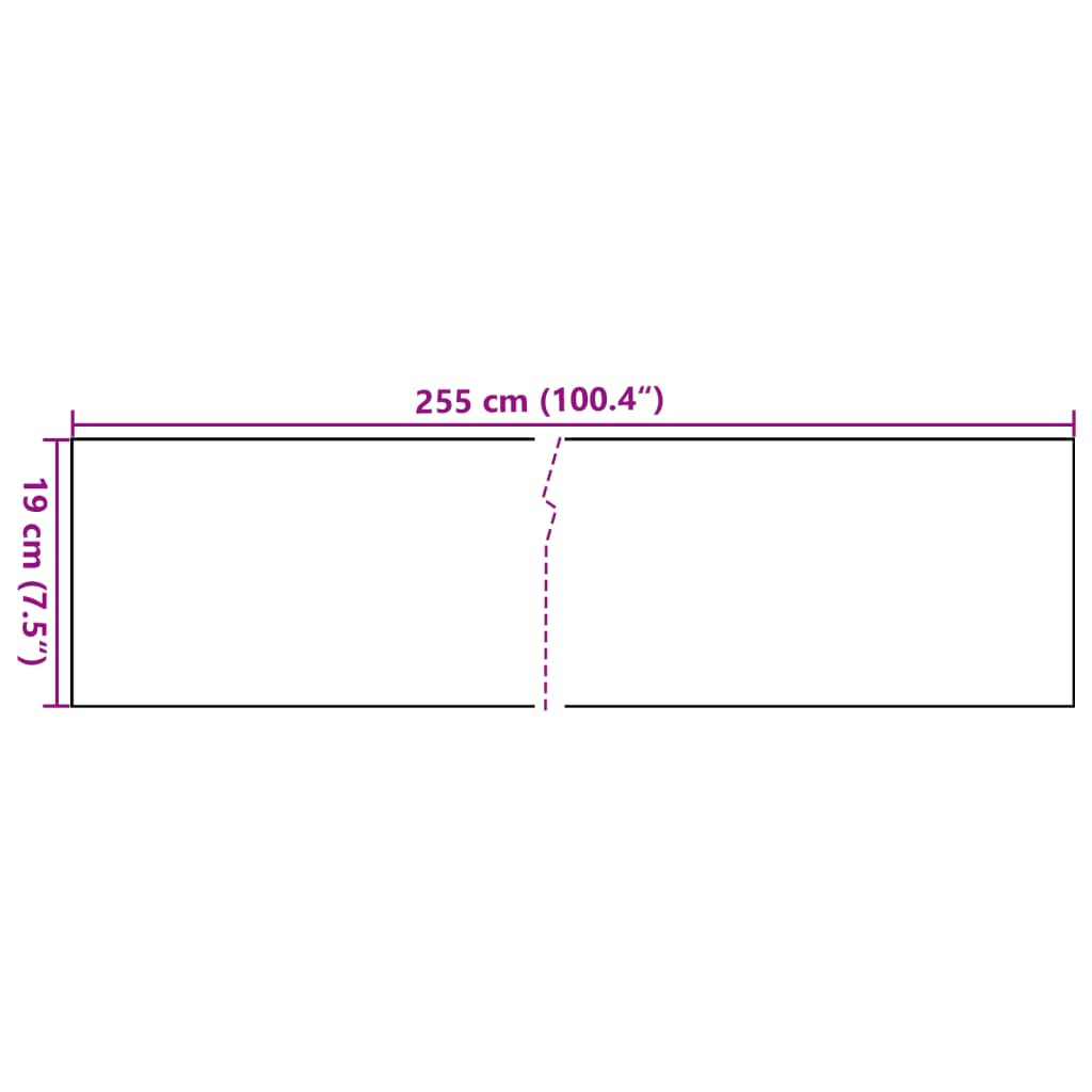 vidaXL Paravents de balcon 10 pcs noir 255x19 cm résine tressée