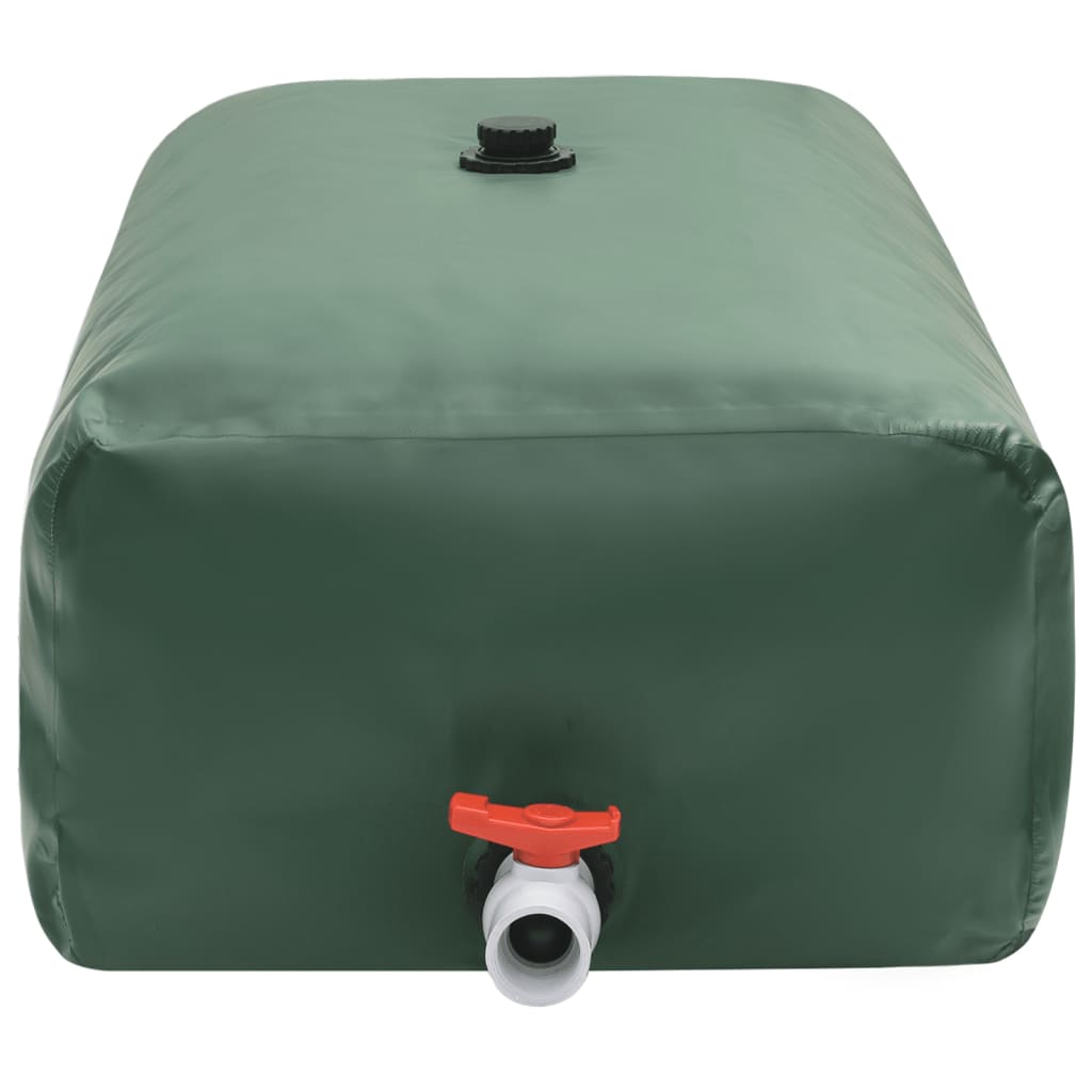 vidaXL Réservoir d'eau avec robinet pliable 1000 L PVC