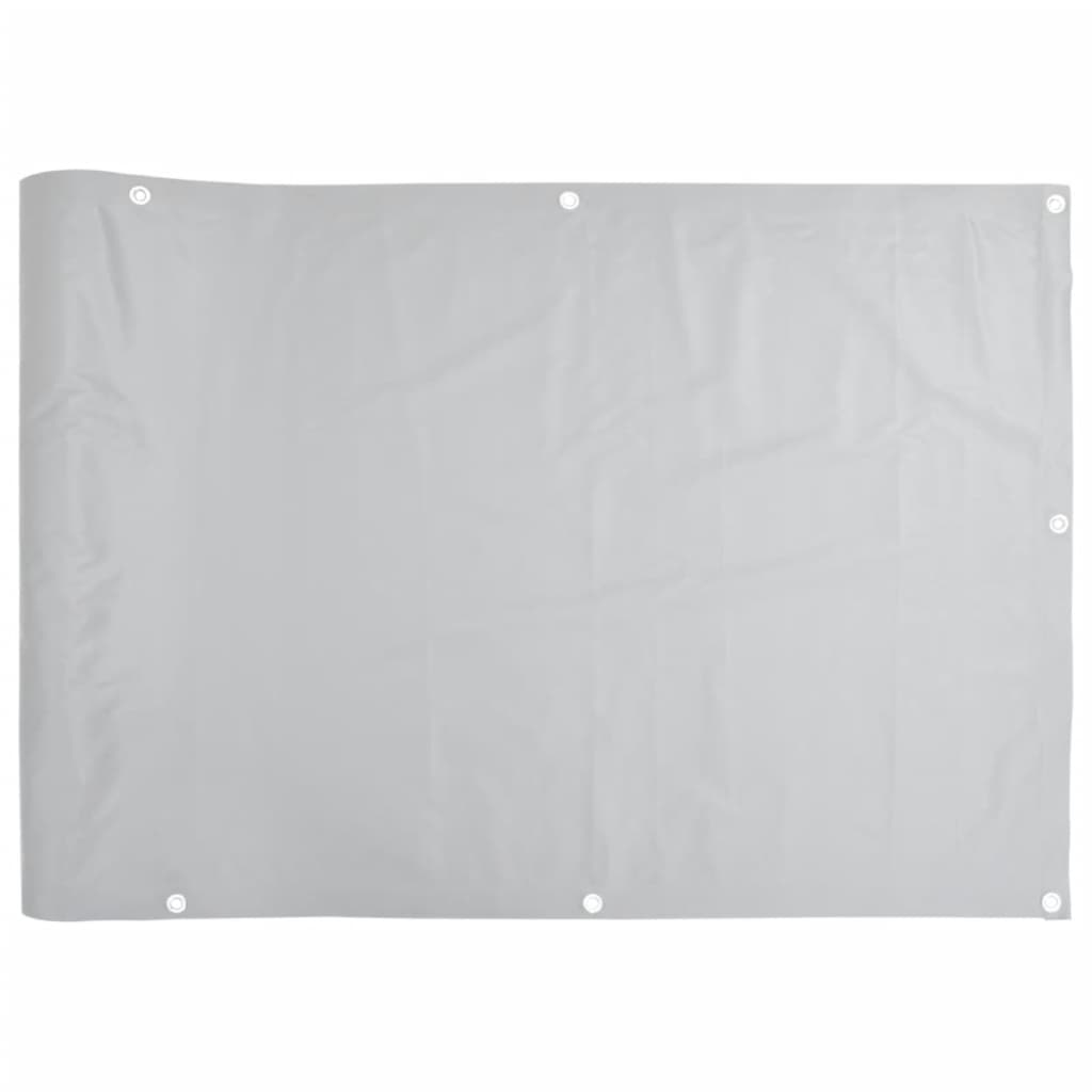 vidaXL Écran d'intimité de jardin gris 300x75 cm PVC