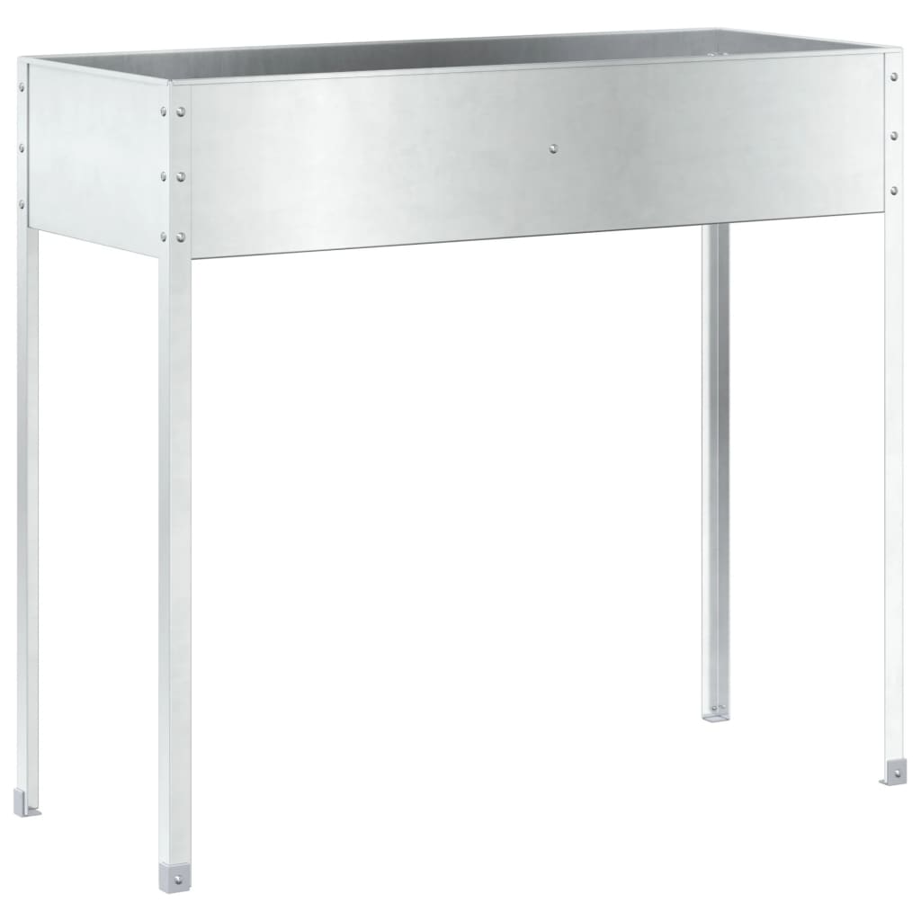 vidaXL Jardinière 100,5x40,5x90 cm acier résistant aux intempéries