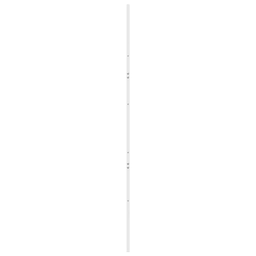 vidaXL Porte de grange blanc 80x208 cm bois massif de pin
