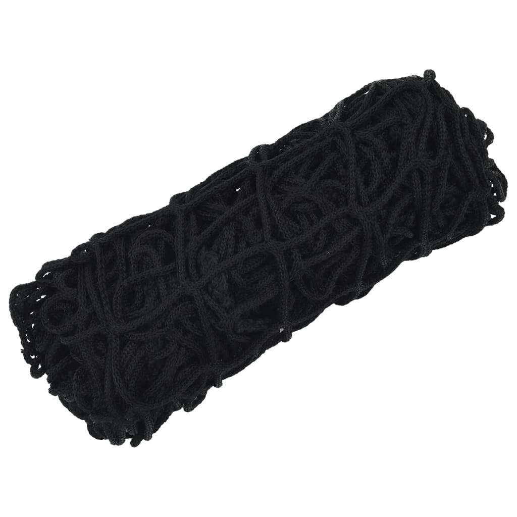 vidaXL Filets à foin 2 pcs rectangulaire noir 100x90 cm PP