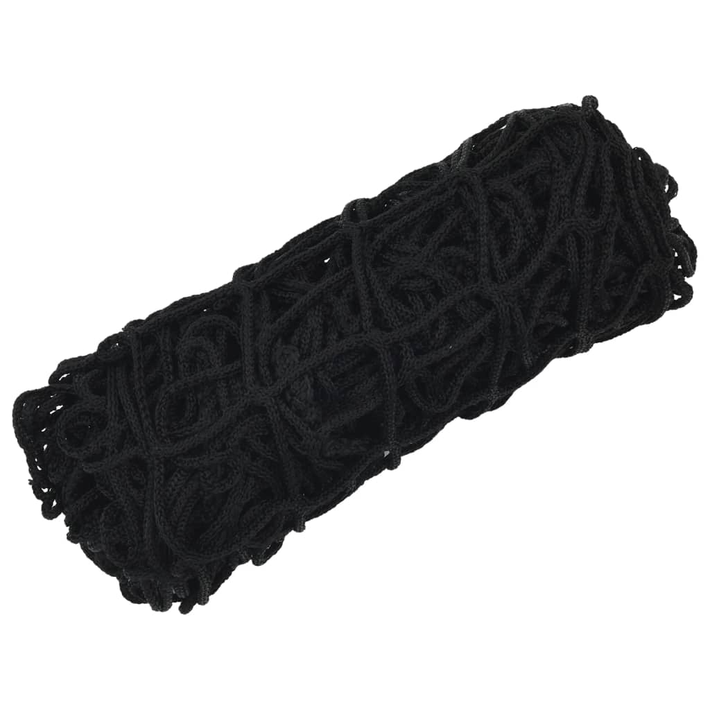 vidaXL Filets à foin 2 pcs carré noir 75x75 cm PP