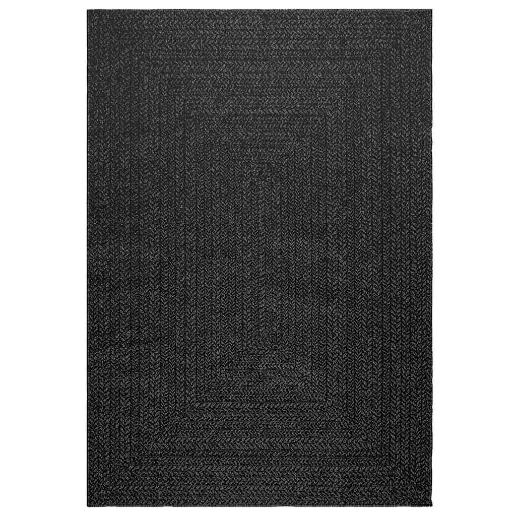 vidaXL Tapis ZIZUR 140x200 cm aspect de jute intérieur extérieur
