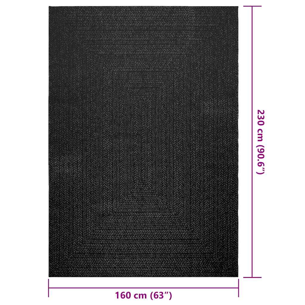 vidaXL Tapis ZIZUR 160x230 cm aspect de jute intérieur extérieur