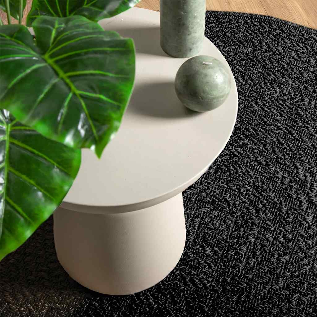 vidaXL Tapis ZIZUR Ø 120 cm aspect de jute intérieur extérieur