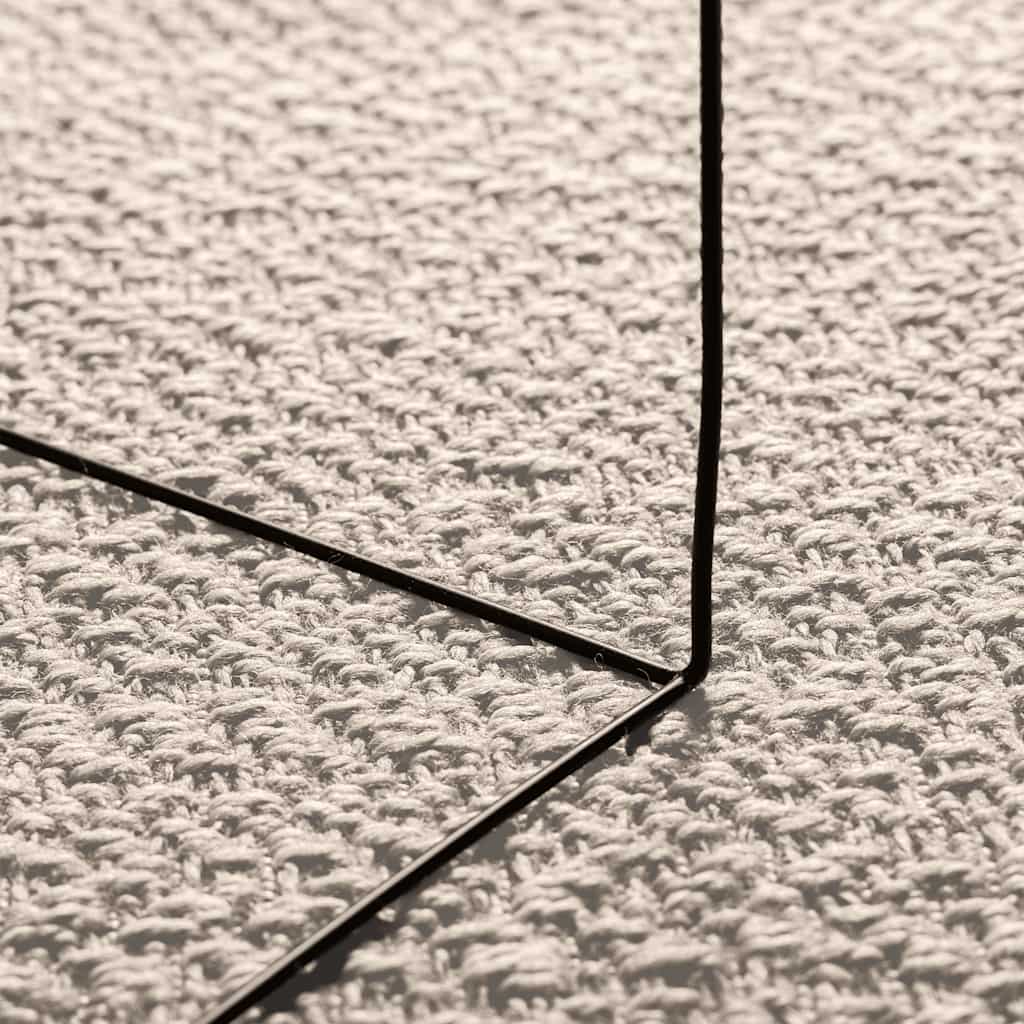 vidaXL Tapis ZIZUR crème 120x170 cm aspect de jute intérieur extérieur