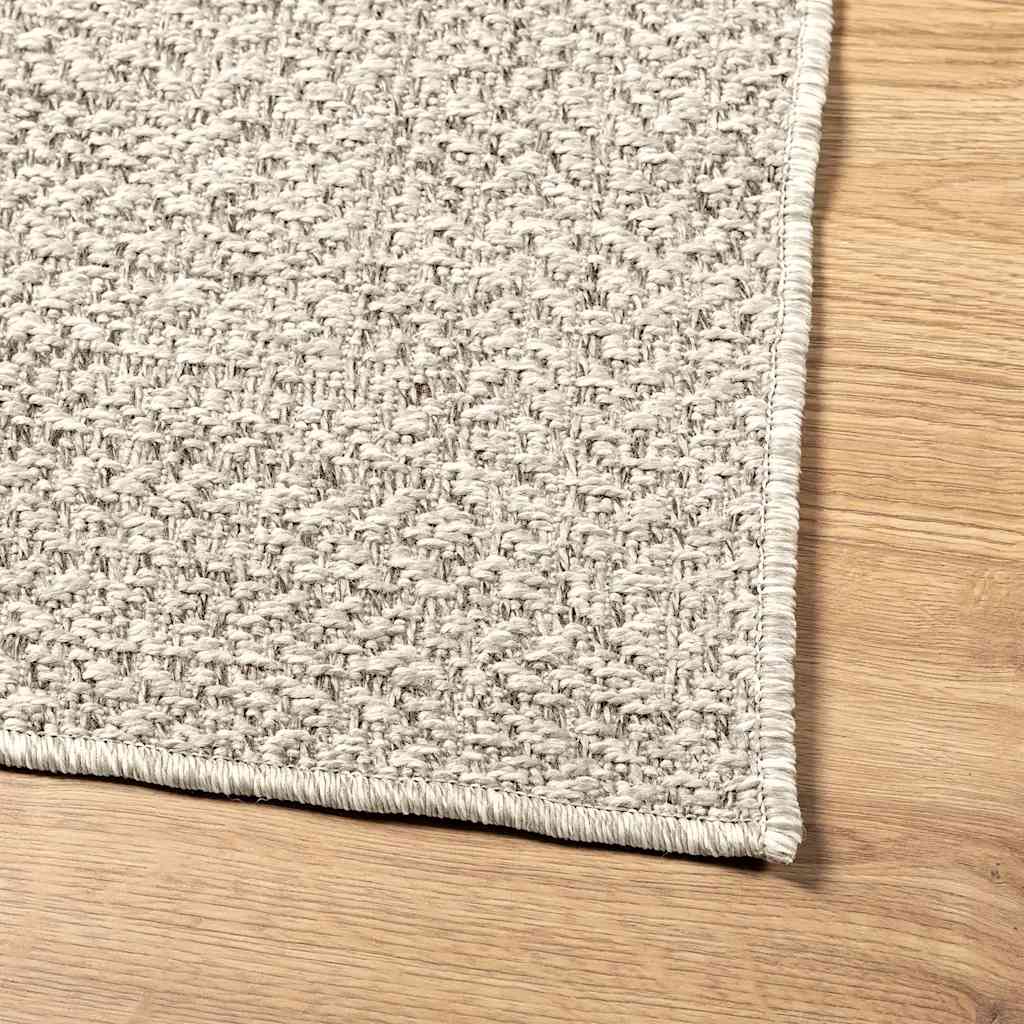 vidaXL Tapis ZIZUR crème 200x290 cm aspect de jute intérieur extérieur