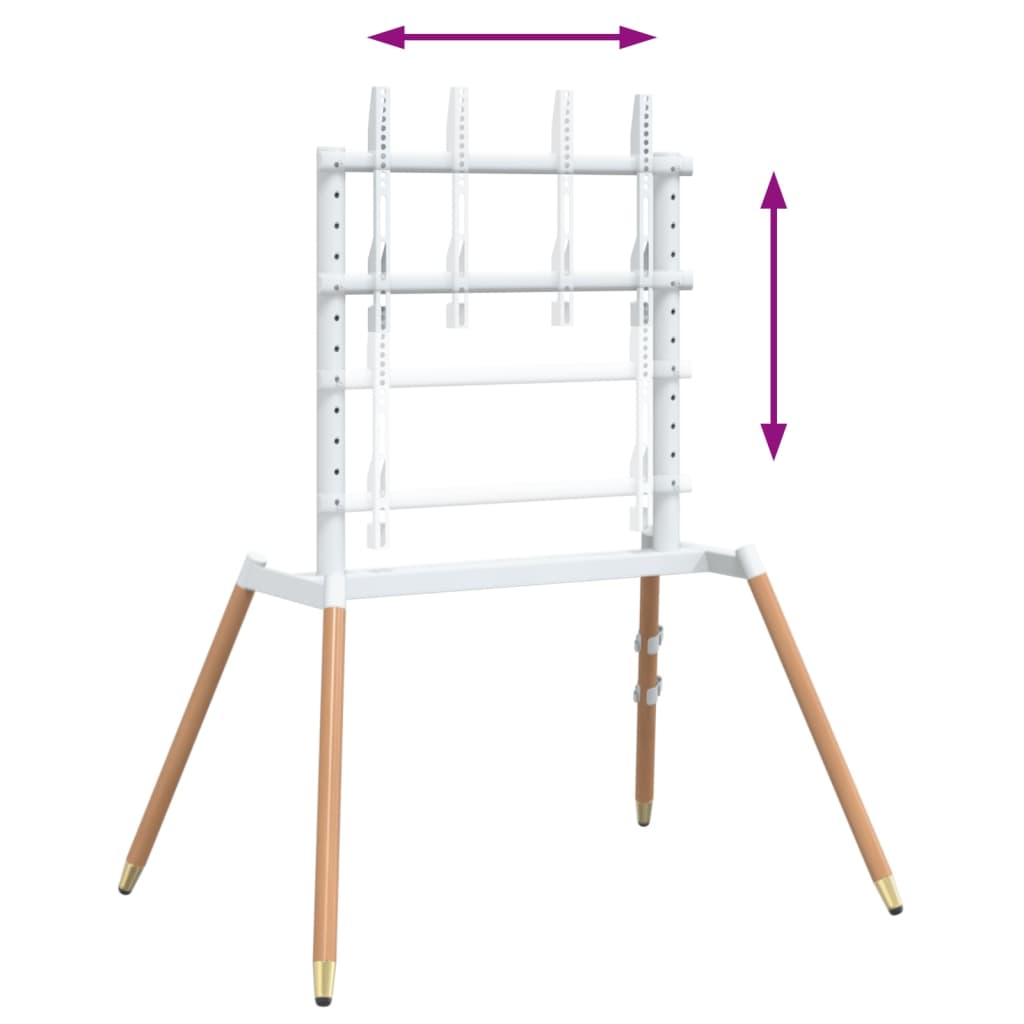 vidaXL Support TV chevalet pour écran 37-86 pouces max VESA 400x600 mm