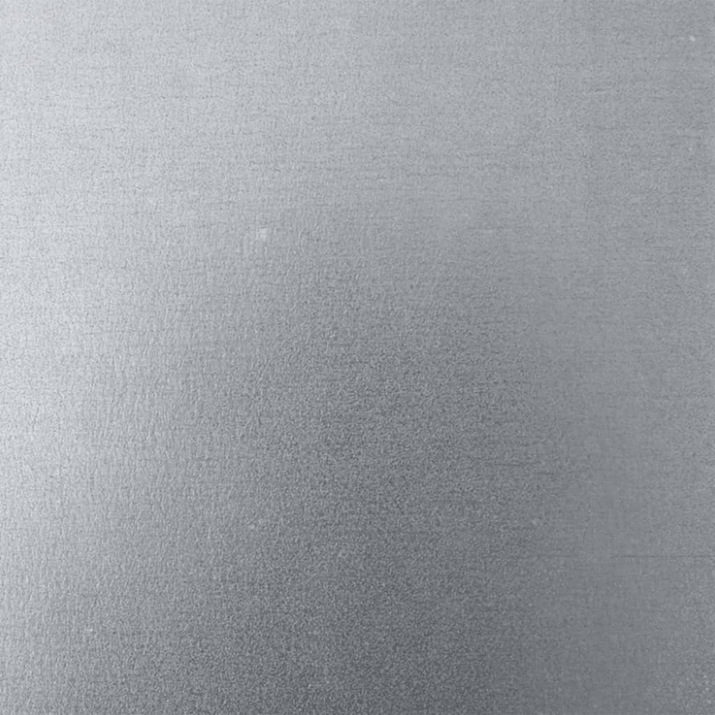 vidaXL Jardinières 2 pcs triangulaire 40x34,5x70 cm acier galvanisé