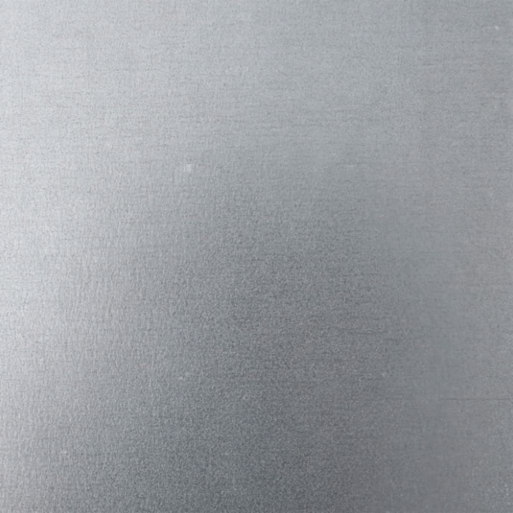 vidaXL Jardinières 2 pcs 30x30x30 cm acier galvanisé